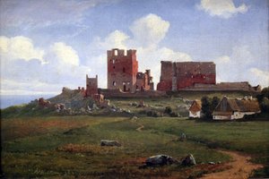 Las ruinas de Hammershus
