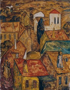 paisaje urbano de Anton Emanuel Peschka