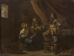 Holandés: Hacer música en un concierto interior de Anton Goubau