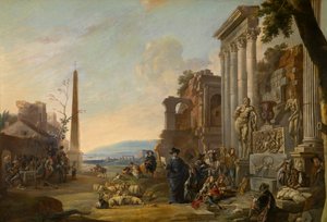 El estudio del arte en Roma de Anton Goubau