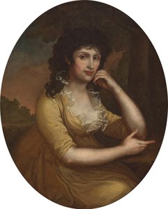 Alemán: Bildnis Dorota Czartoryska, geb. Jabłonowska Retrato de Dorota Czartoryska née Jabłonowska de Anton Graff