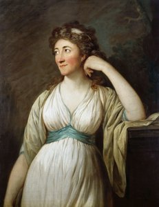 Retrato de Elisa von der Recke 1754-1833, 1795-1796 de Anton Graff