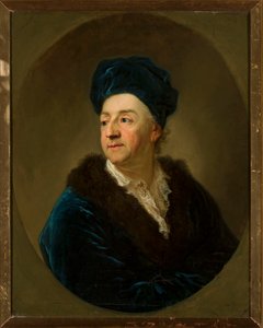 Retrato de Johann Nepomuk Schaffgotsch (1713-1775) en bata de Anton Graff
