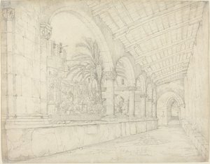 El Claustro de Santa Maria di Gesù en Palermo de Anton Hallmann
