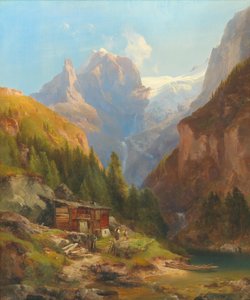 Alemán: View of the Goldeck Kees de Anton Hansch