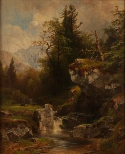 Paisaje en Salzkammergut
