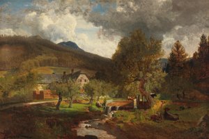Escena del Prein cerca de Reichenau