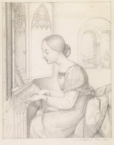Santa Cecilia de Anton Josef Dräger