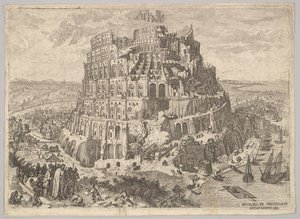 La Torre de Babel de Anton Joseph von Prenner