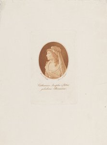 Retrato de Katharina Josepha Ritter, nacida Baumann, c. 1800