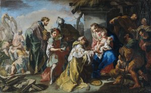 Adoración de los Reyes Magos