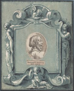 Frontispicio, antes de 1749 de Anton Maria Zanetti