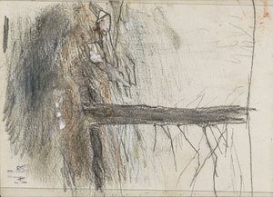 Árbol con ramas desnudas de Anton Mauve