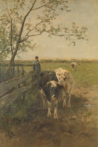La curva de la leche de Anton Mauve