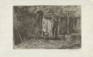 Cobertizo de heno de Anton Mauve