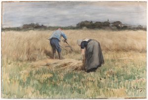 La Cosecha de Anton Mauve