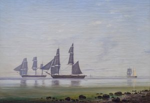 Una mañana tranquila en el mar