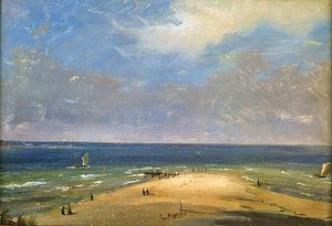 La Playa de Marsella de Anton Melbye