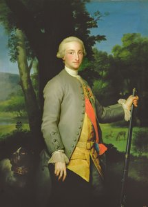 Carlos de Borbón (1748-1819) Príncipe de Asturias de Anton Raphael Mengs
