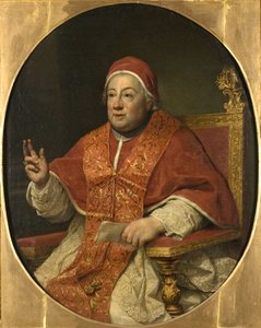 Retrato del Papa Clemente XIII (1693-1769)