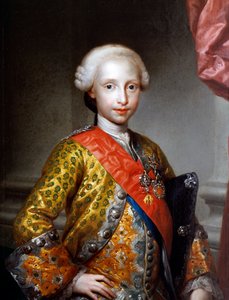 Retrato de Antonio Pascual de Borbón y Wettin de Anton Raphael Mengs