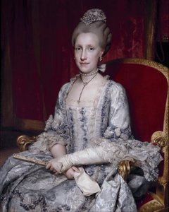 Retrato de la Infanta María Luisa de España 1745-1792, Emperatriz del Sacro Imperio, 1770
