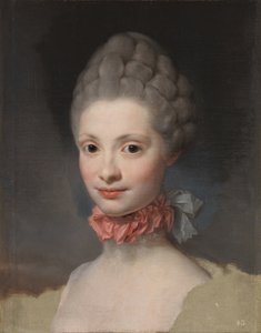 Retrato de María Luisa de Parma como Princesa de Asturias, 1765 de Anton Raphael Mengs
