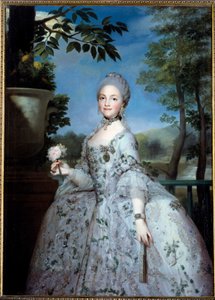 Retrato de María Luisa de Parma, Princesa de Asturias (1751-1819) de Anton Raphael Mengs
