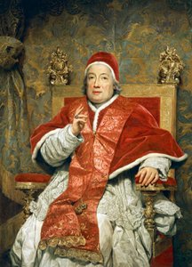 Retrato del Papa Clemente XIII Rezzonico de Anton Raphael Mengs