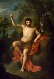 San Juan Bautista predicando en el desierto de Anton Raphael Mengs
