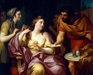 Semíramis Recibe la Noticia de la Revuelta de Babilonia de Anton Raphael Mengs