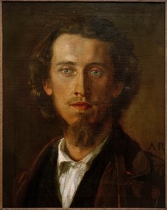Retrato de Schwach de Anton Romako