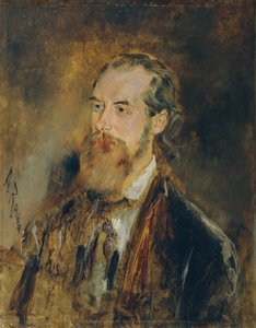 El pintor de animales Karl Reichert de Anton Romako