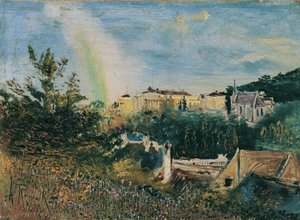 El Weilburg cerca de Baden de Anton Romako