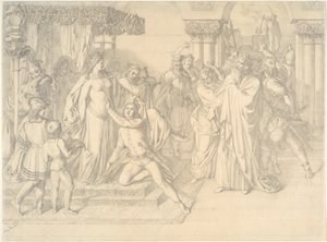 Concurso de cantantes en el Wartburg, c. 1853