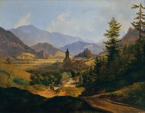 El Josephsberg cerca de Mariazell de Anton Schiffer