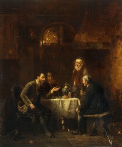 La historia del cazador, 1867 de Anton Seitz