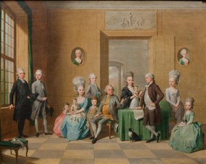 La familia Souchay de Anton Tischbein