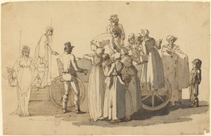 Escena de Mercado