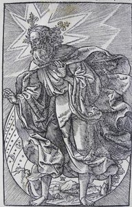 La creación del mundo, de la Biblia de Worms de Anton Woensam