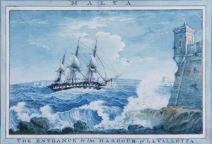 Malta: La Entrada al Puerto de La Valeta