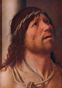 Cristo en la columna, c1476 de Antonello da Messina