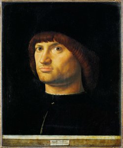 Retrato de hombre, Il Condottiere de Antonello da Messina