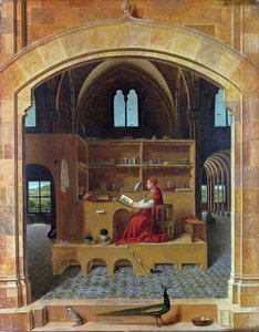San Jerónimo en su estudio de Antonello da Messina