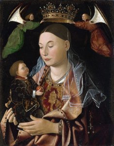 La Virgen y el Niño de Antonello da Messina