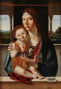 La Virgen y el Niño, 1480