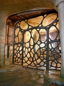 La Casa Milà, La Pedrera, Passeig de Gràcia en Barcelona (España). Arquitecto Antoni Gaudí i Cornet (1852-1926)