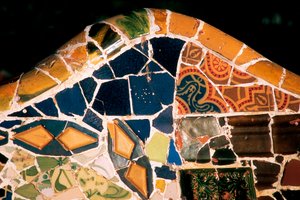 Parc Güell, Barcelona, (detalle)