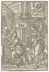 Anunciación de Antoni van Leest