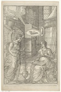 Anunciación de Antoni van Leest